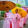 Nuns with umbrellas